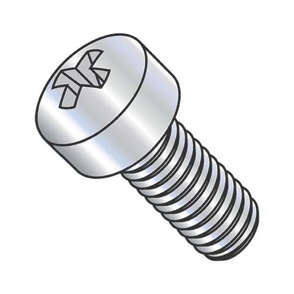 Usa Industrials 5/16"-18 x 1 in Phillips Fillister Machine Screw, Zinc Plated Steel BULK-SCRW-8549 - main